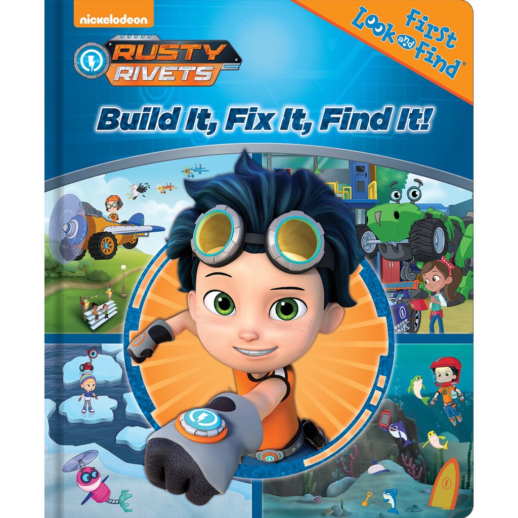 Rusty Rivets First Look & Find | Board Book | Shopee Philippines