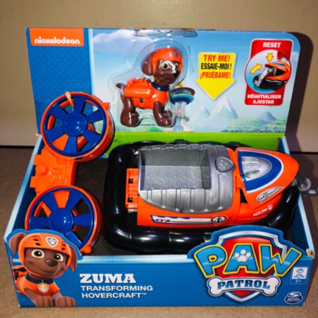 Paw patrol zuma clearance transforming hovercraft