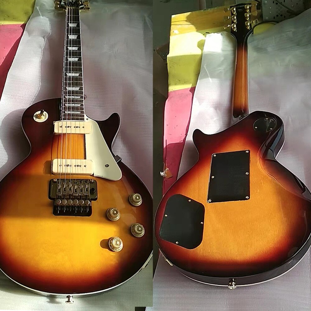 Gibson Les Paul Standard vintage sunburst electric guitar P90 Pickups