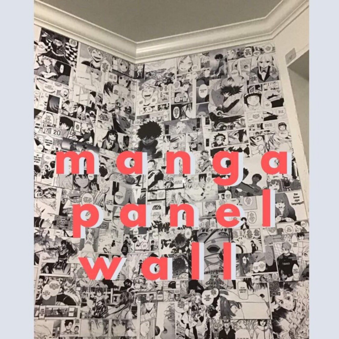 Naruto Manga Panel Wall Decor