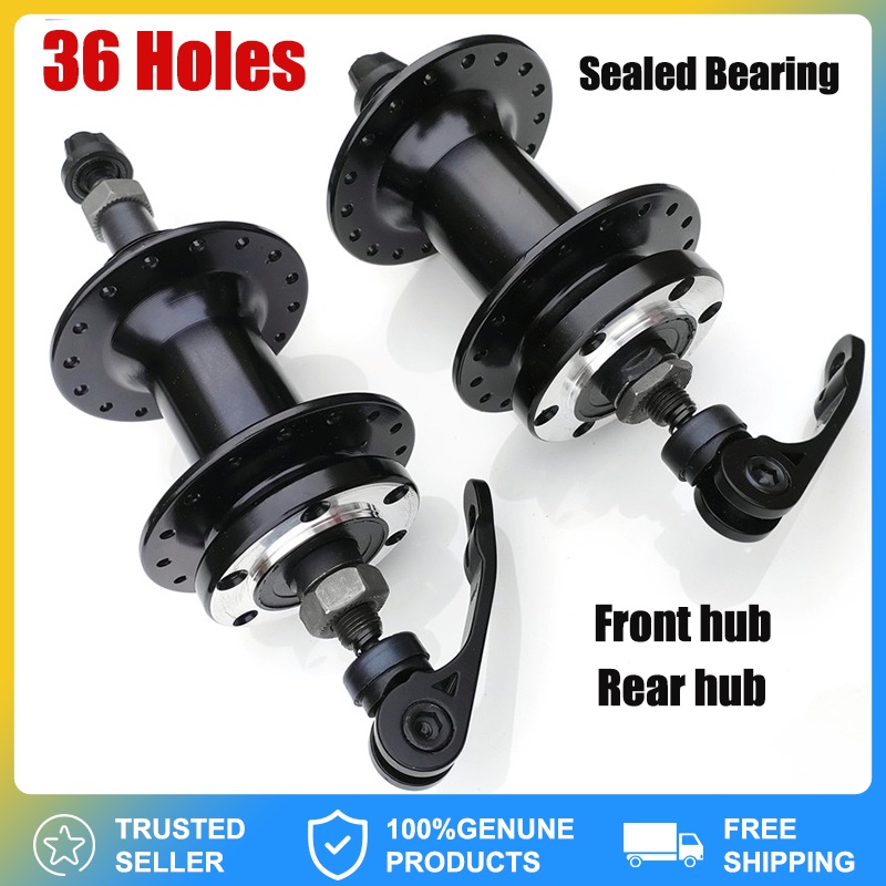 Sealed bearing clearance hubs