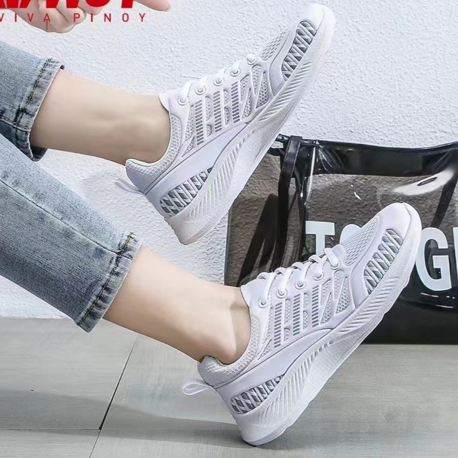 Women shoes korean sport sneakers Running shoes for ladies | Shopee ...