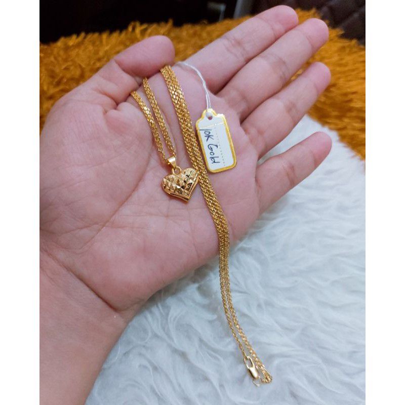 10k saudi gold necklace-1,000 | Shopee Philippines