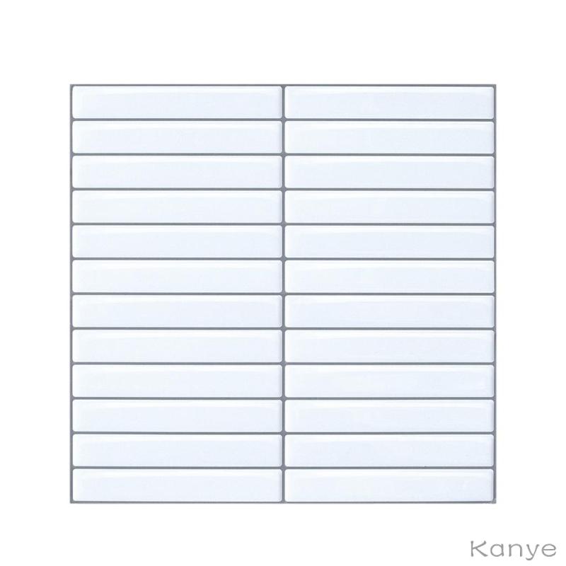 [KY] Pet OilProof DIY Backsplash Tiles for Kitchen Fireplace Bathroom