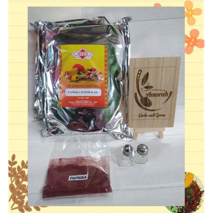 Paprika Powder (Red) HYCO 1KG Shopee Philippines