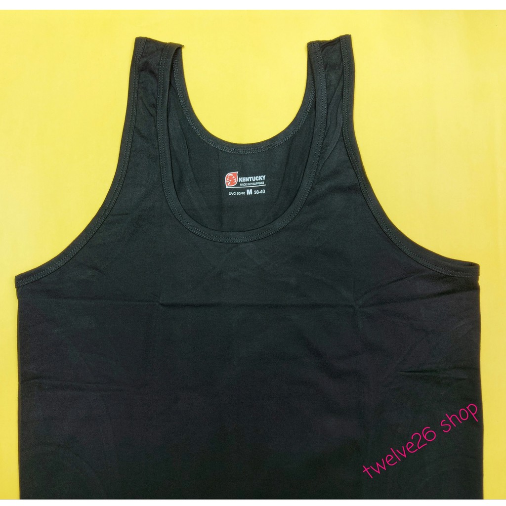 Kentucky Sando Adult Men BLACK XS to 3XL | Shopee Philippines