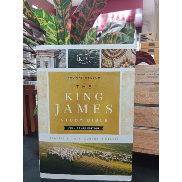 PCBS "THE KING JAMES STUDY BIBLE" THOMAS NELSON (FULL COLOR EDITION ...