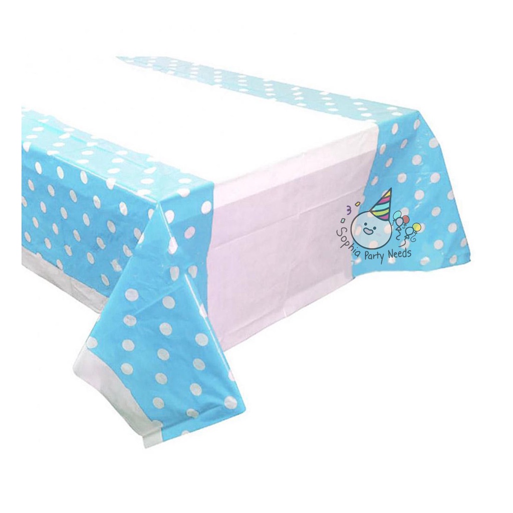 Gender Reveal Plastic Disposable Table Cover for 8 Seaters Gender