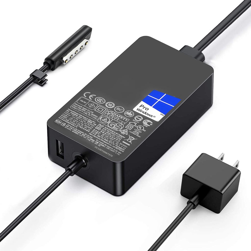 Microsoft Surface Pro 5 Tablets 48W 12V 3.6A Replacement Power