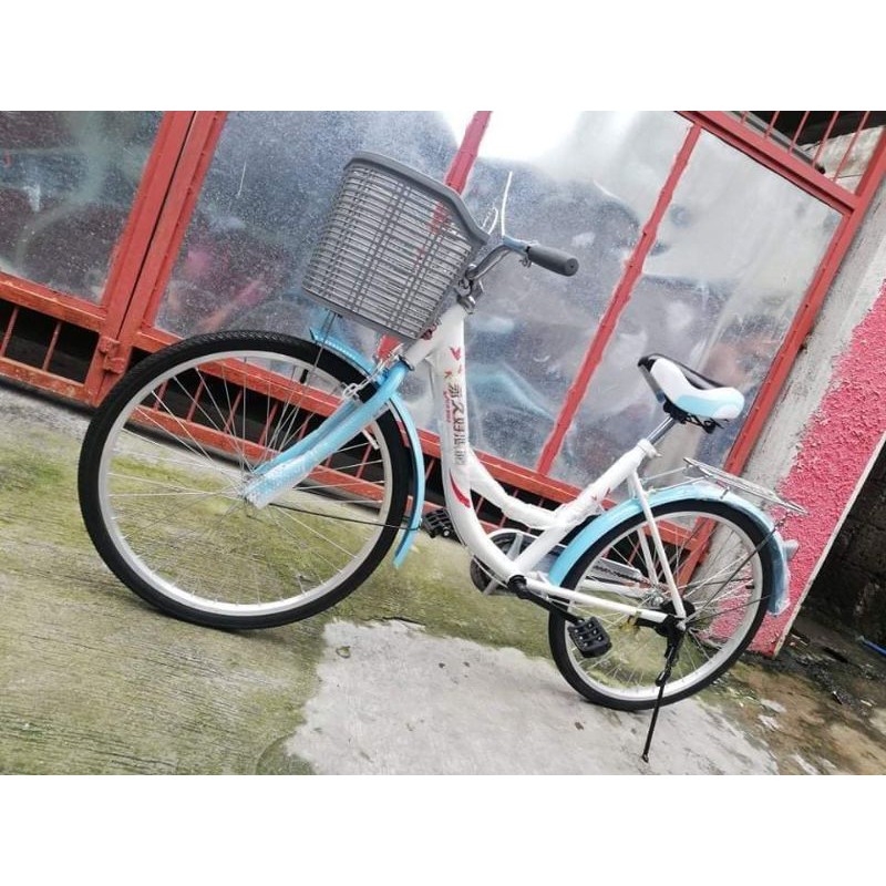 Japanese bike with online basket