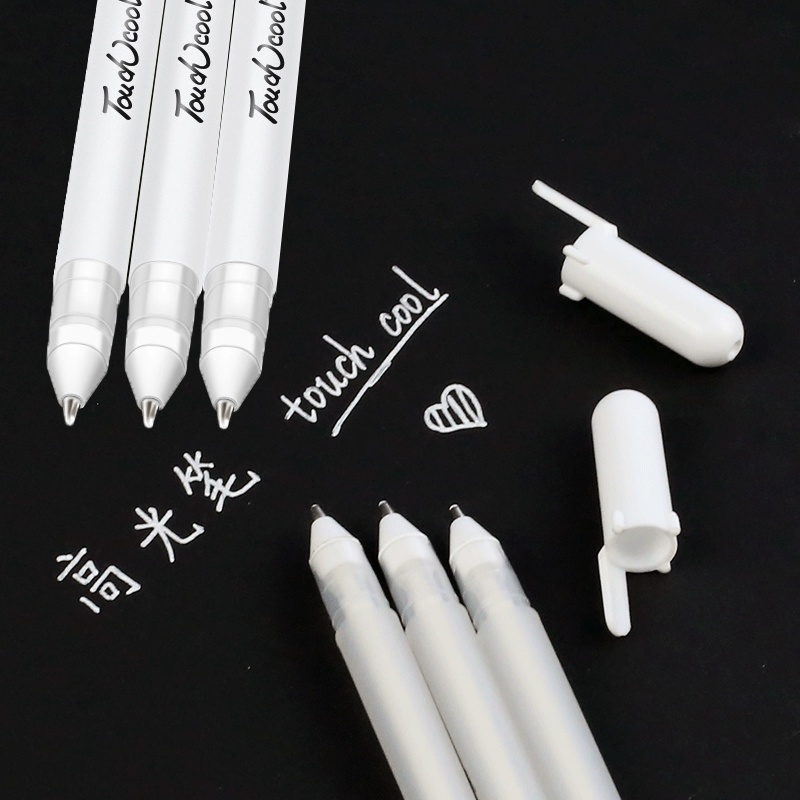 5PCS High quality white highlight pen,0.8mm creative painting pen ...