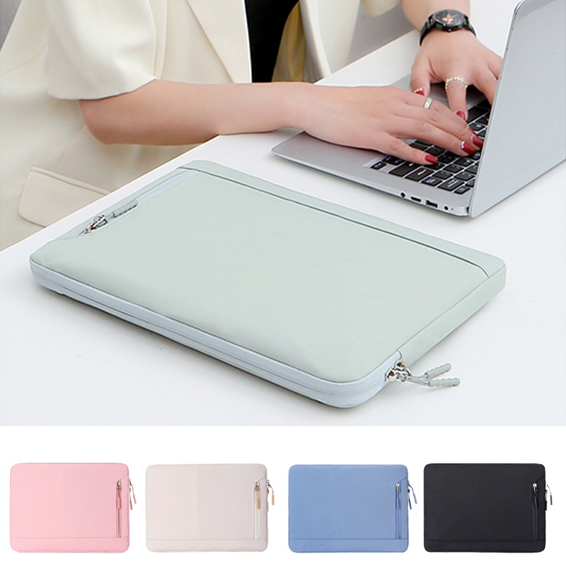 Portable waterproof laptop sleeve case 14 inch travel shockproof  bag