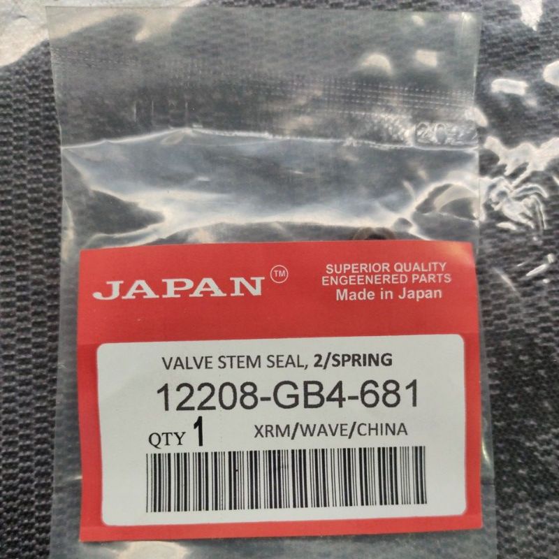 VALVE SEAL XRM/WAVE OEM Shopee Philippines