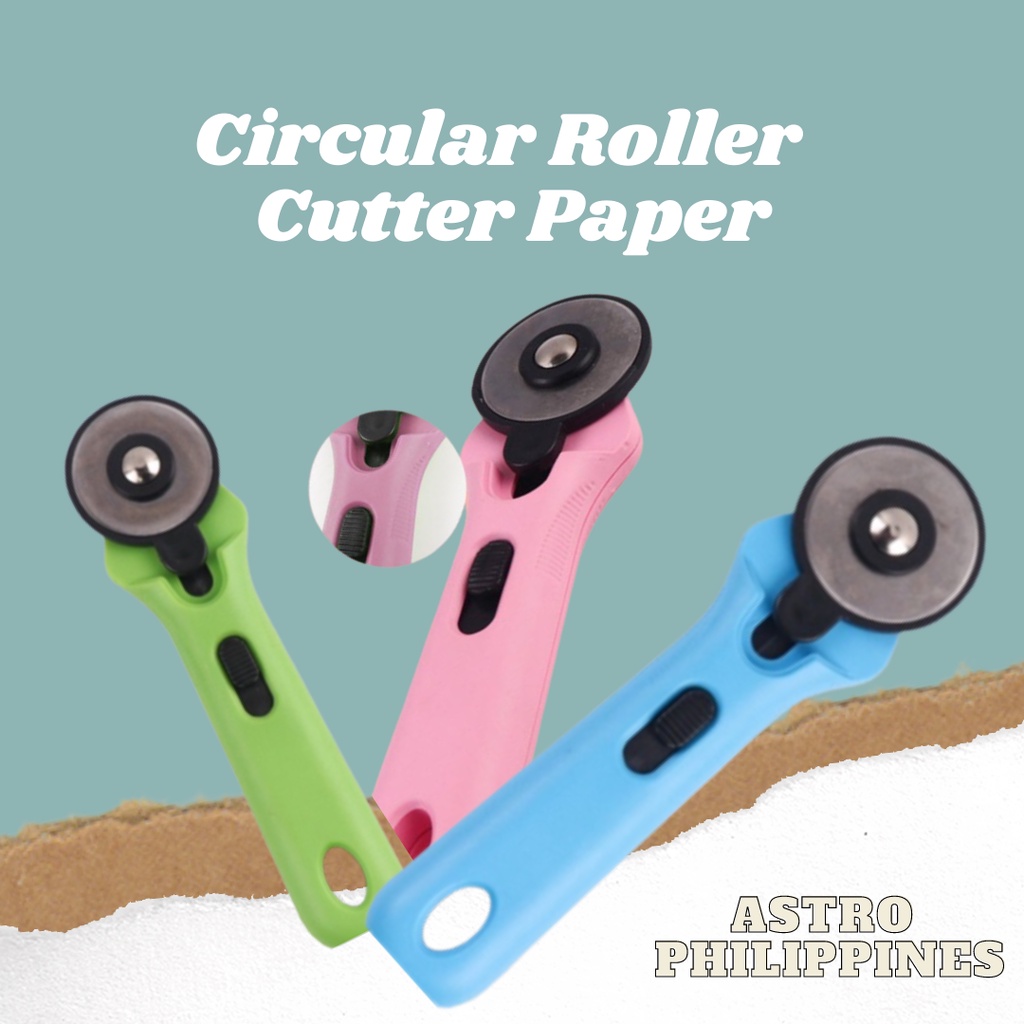 Circular Roller Cutter Rotary Paper Cutter Compass Cutter | Shopee ...