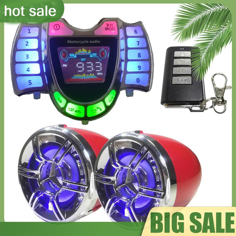 Motorcycle best sale music system