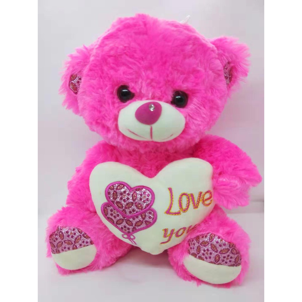 12 Inches Teddy Bear Stuff Toy Random Design Birthday Gift Stuffed