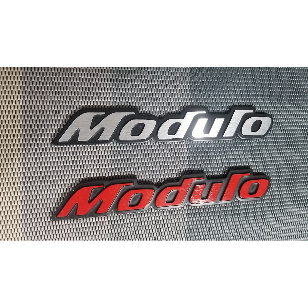 Modul O aluminum emblem decal badge | Shopee Philippines