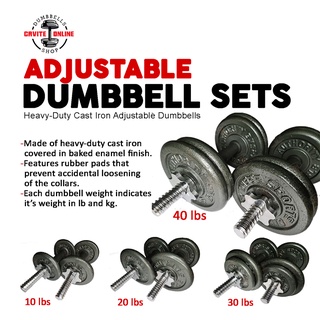 40LB Free Weights Adjustable Dumbbells Set for Home Gym Used as Dumbells  Barbell Kettlebells Push Up Stand for Men and Women Exercise & Fitness  Equipment, 40Lbs Weights Set, Dumbbells -  Canada