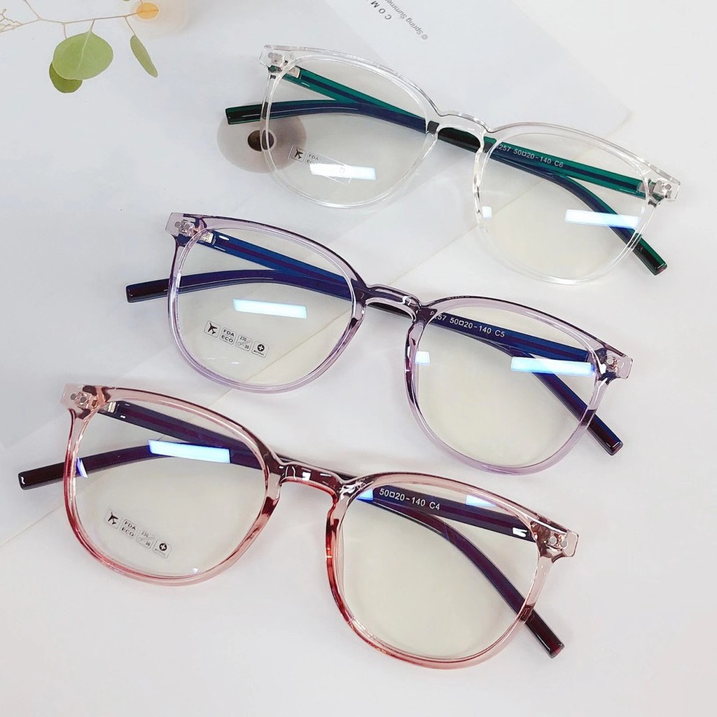 Anti Radiationblue Light Eyeglasses Replaceable Lens Computer Glasseshigh Qulityhalf Metal 