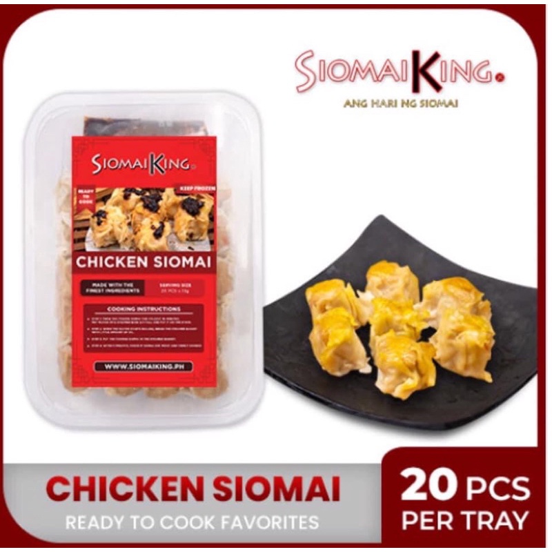 Siomai King Chicken Siomai Frozen Packs Shopee Philippines