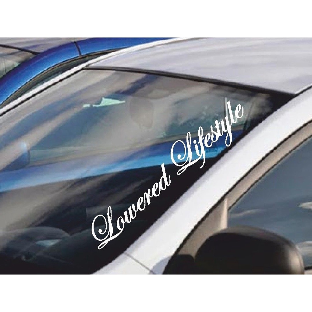 Finest-Folia 'F21 Cilindrata invece wohnraum parabrezza adesivo Tuning Shocker JDM Sticker Stance