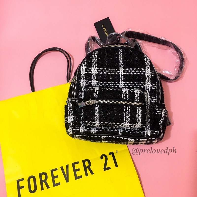 Mini clear clearance backpack forever 21