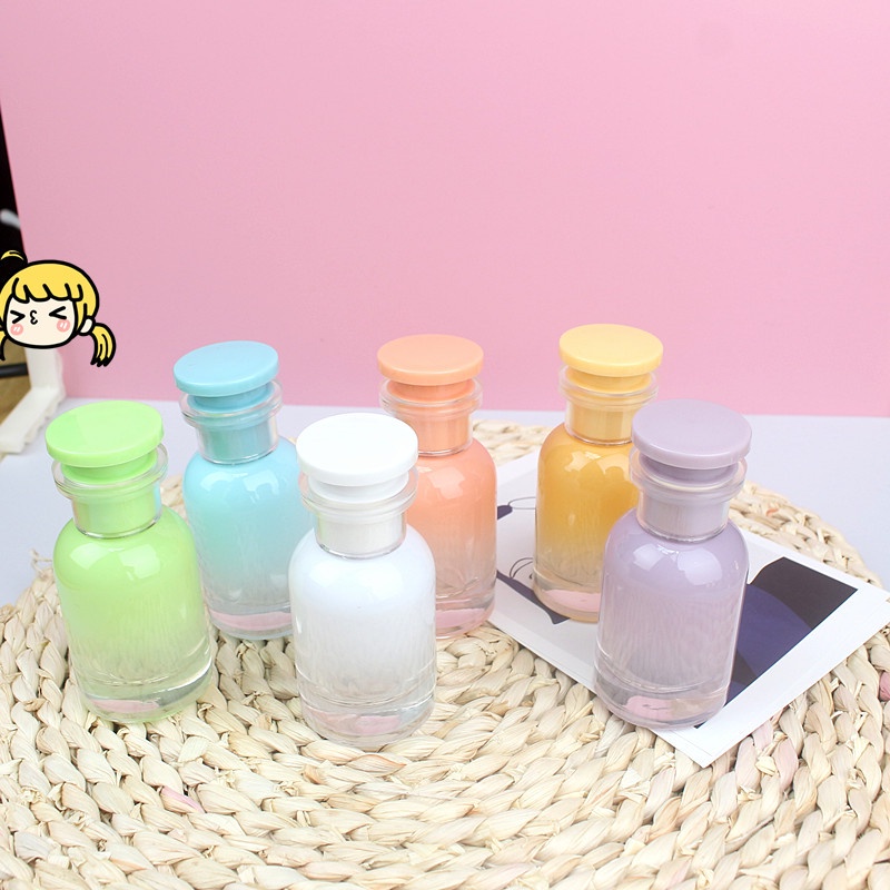 Candy Color Perfume Bottle Glass Empty Dispenser Spray Travel