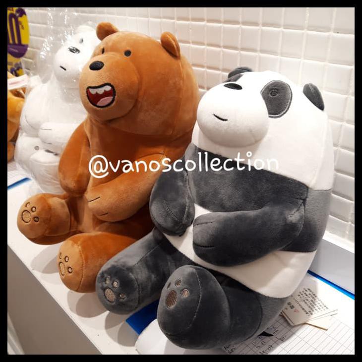 We bare bears stuffed toy clearance shopee