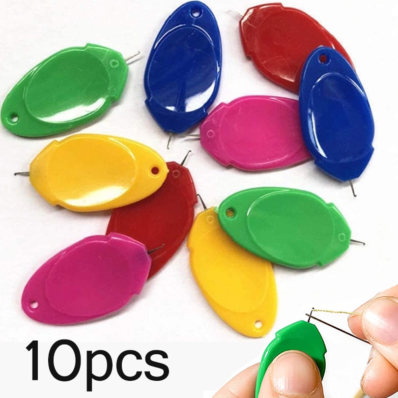 10pcs/lot DIY Threader Elderly Guide Needle Easy Device Automatic ...