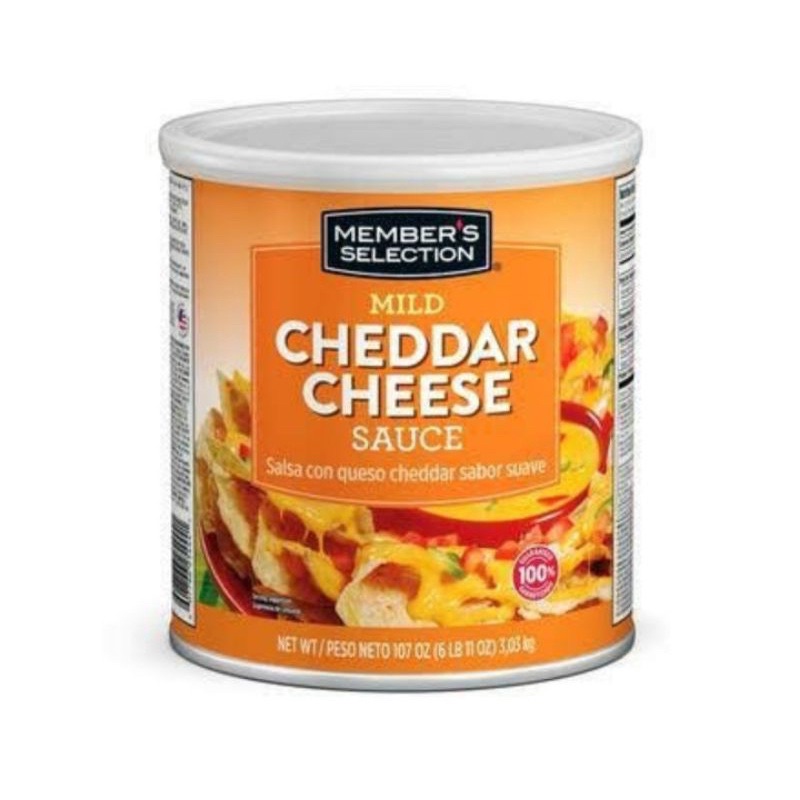 Member's Mark Nacho Cheese / Mild Cheddar Cheese Sauce 3.01kg Shopee Philippines
