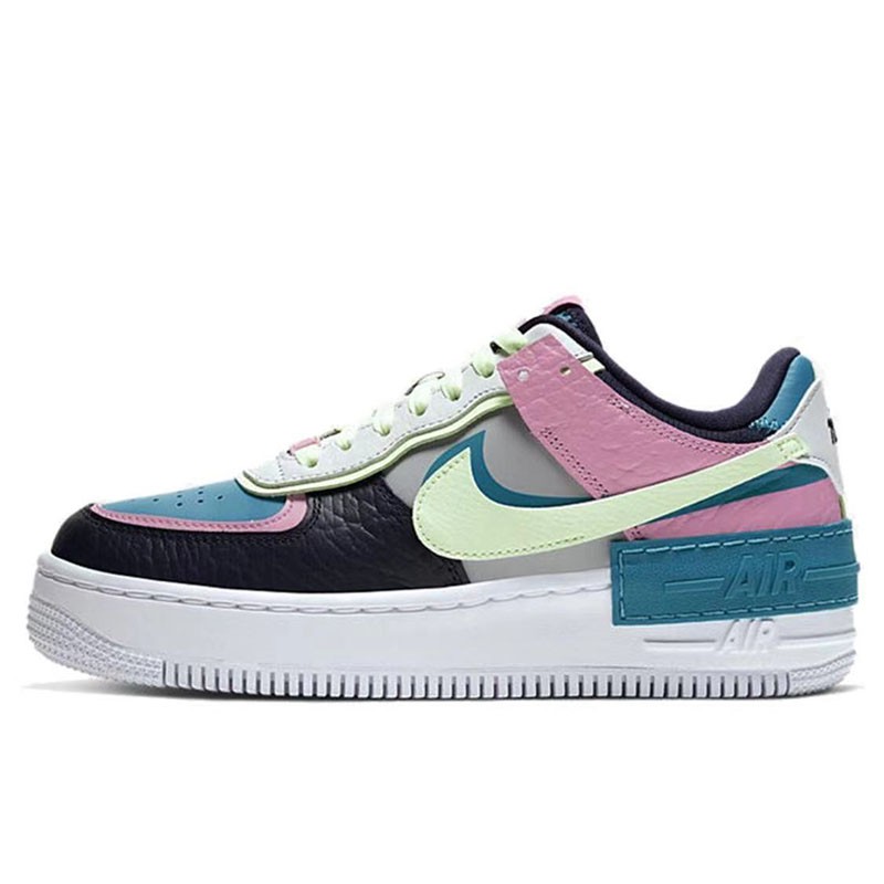 Air force 1 store black pink blue