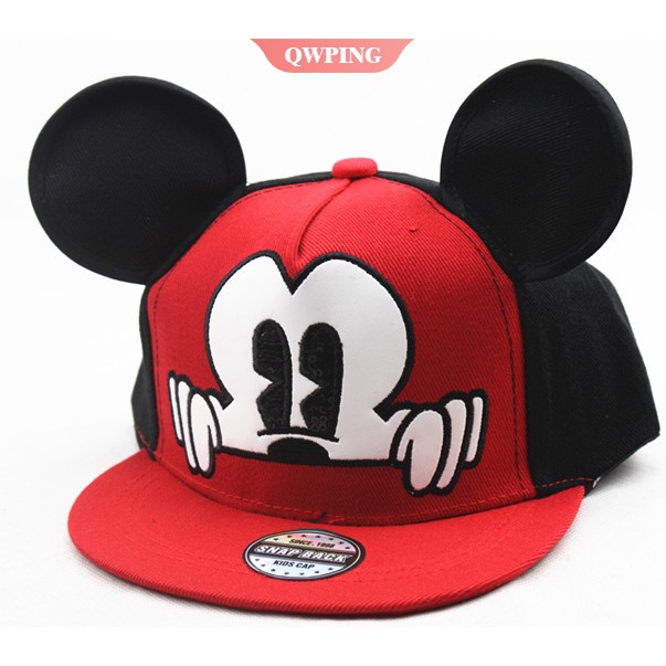 Anime Disney Mouse Mickey Kids Hat Boy And Girl Baseball Caps With Cute ...