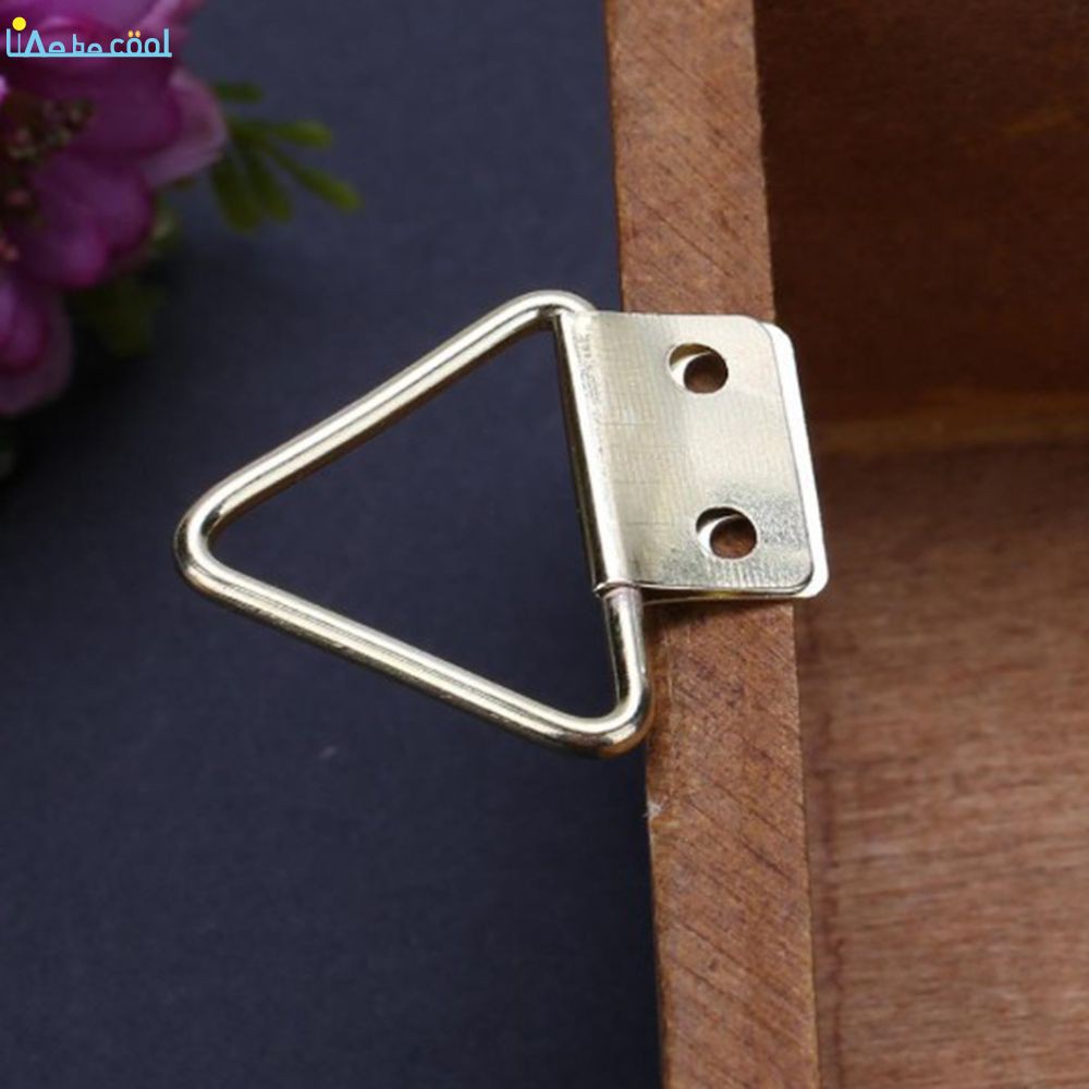 20pcs big triangle double hole hanging picture frame hardware ...