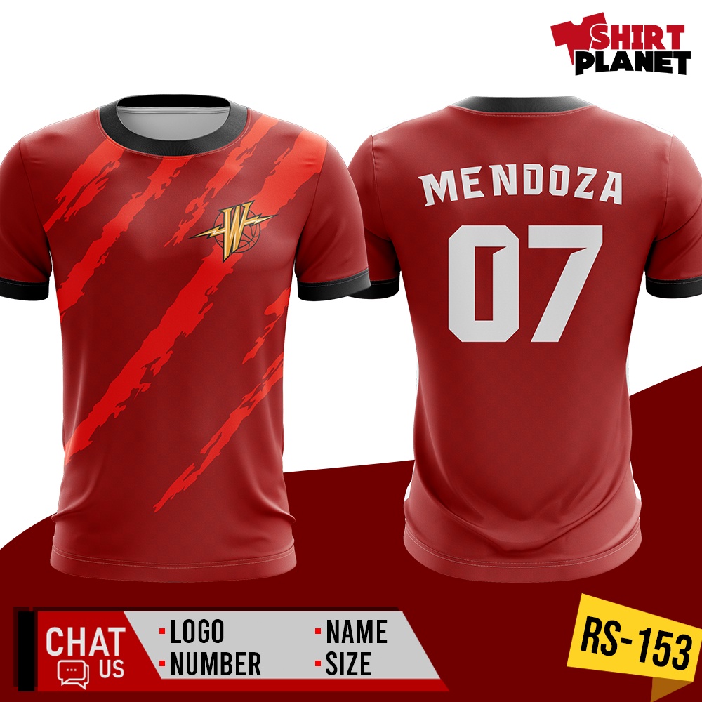 Volleyball Tshirt Sublimation Customized Name Number and Logo Full