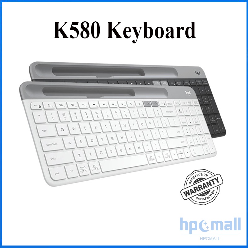 Logitech K580 Bluetooth Wireless Keyboard Slim MultiDevice USB