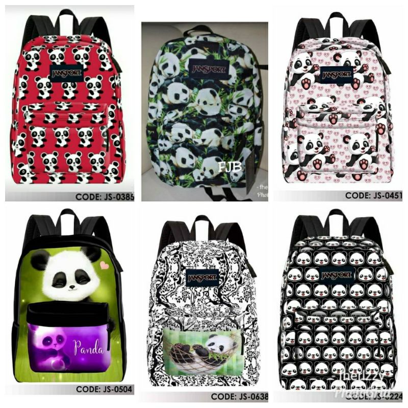 Panda backpack jansport online