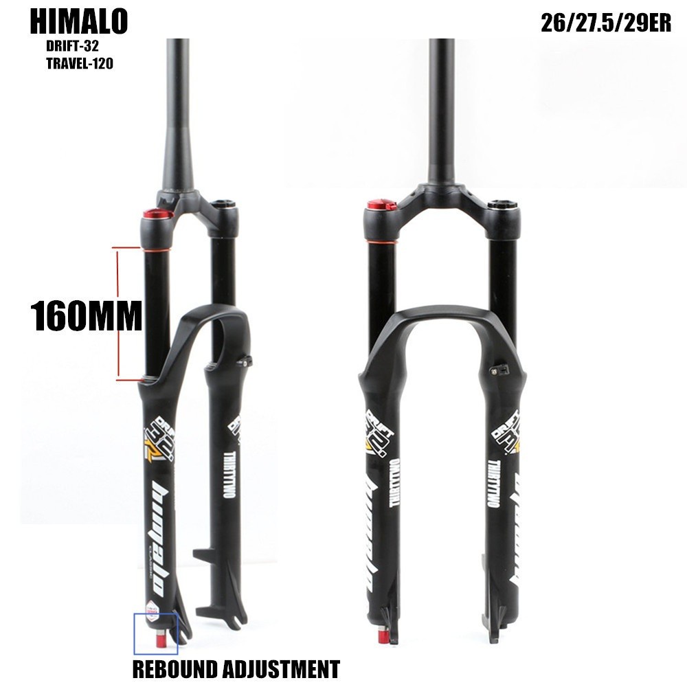 [IN STOCK] HIMALO Mountain Bike Suspension Air Pressure Front Fork
