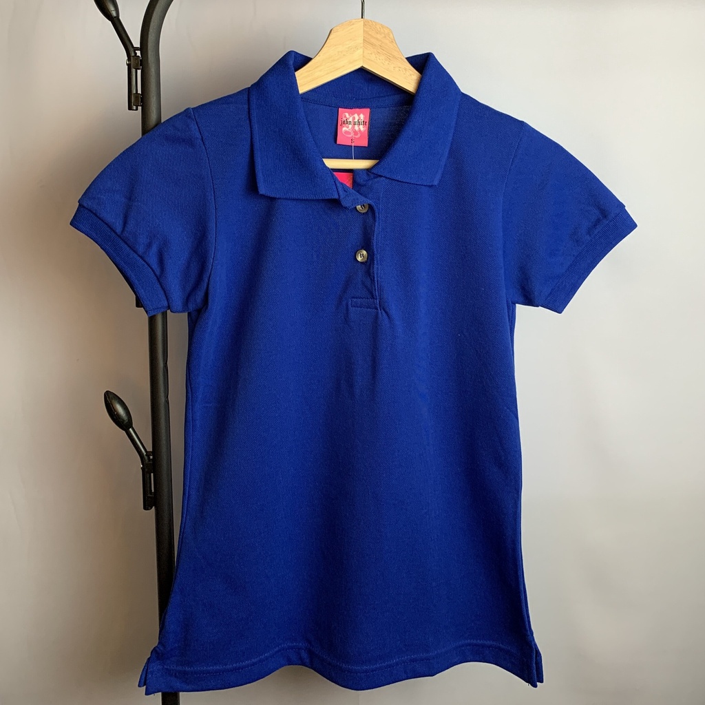 John White Polo Shirt (ladies) BATCH 1 | Shopee Philippines