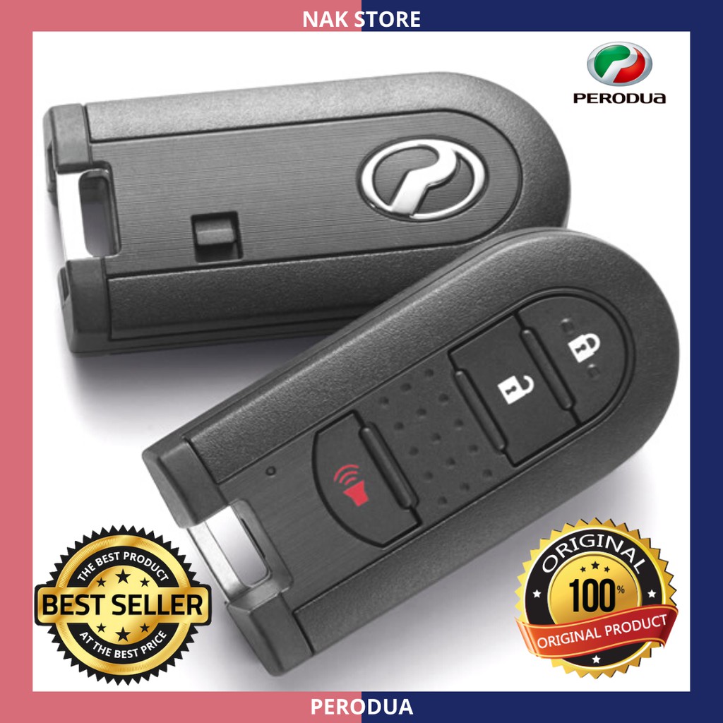 Perodua Myvi Axia Bezza Smart Key Remote Car Key | Shopee Philippines