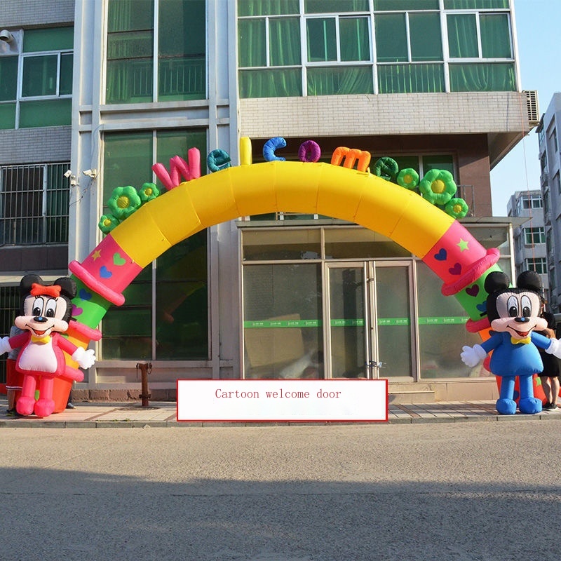 2022 new cartoon inflatable arch inflatable kindergarten graduation ...