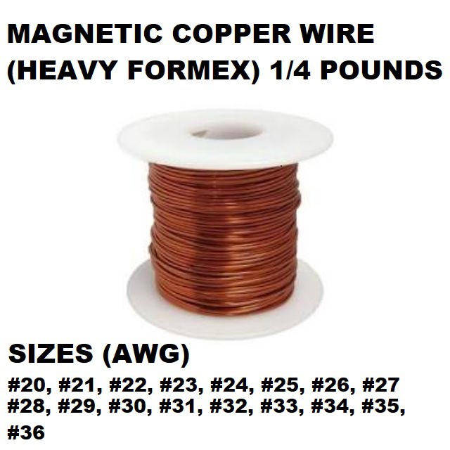 COPPER WIRE (HEAVY FORMEX) 1/4 POUNDS 836 Shopee Philippines