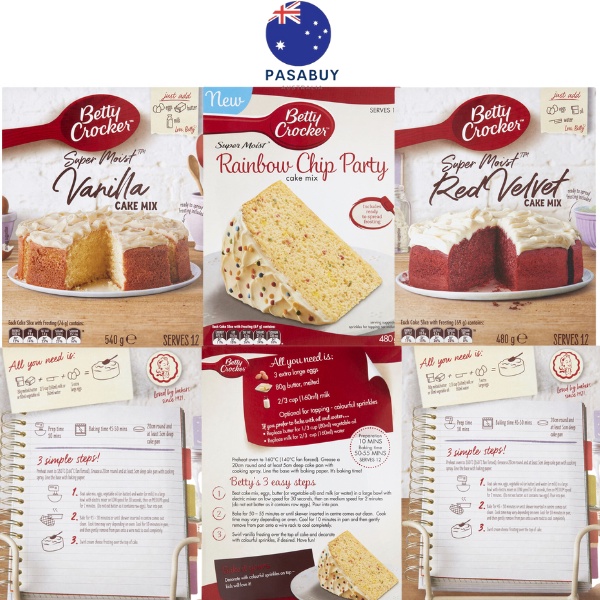 Betty Crocker Super Moist Delights Baking & Cake Mix with Icing Mix
