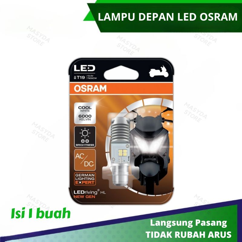 DC Osram led headlights original ac/dcBEAT with warranty | Shopee ...