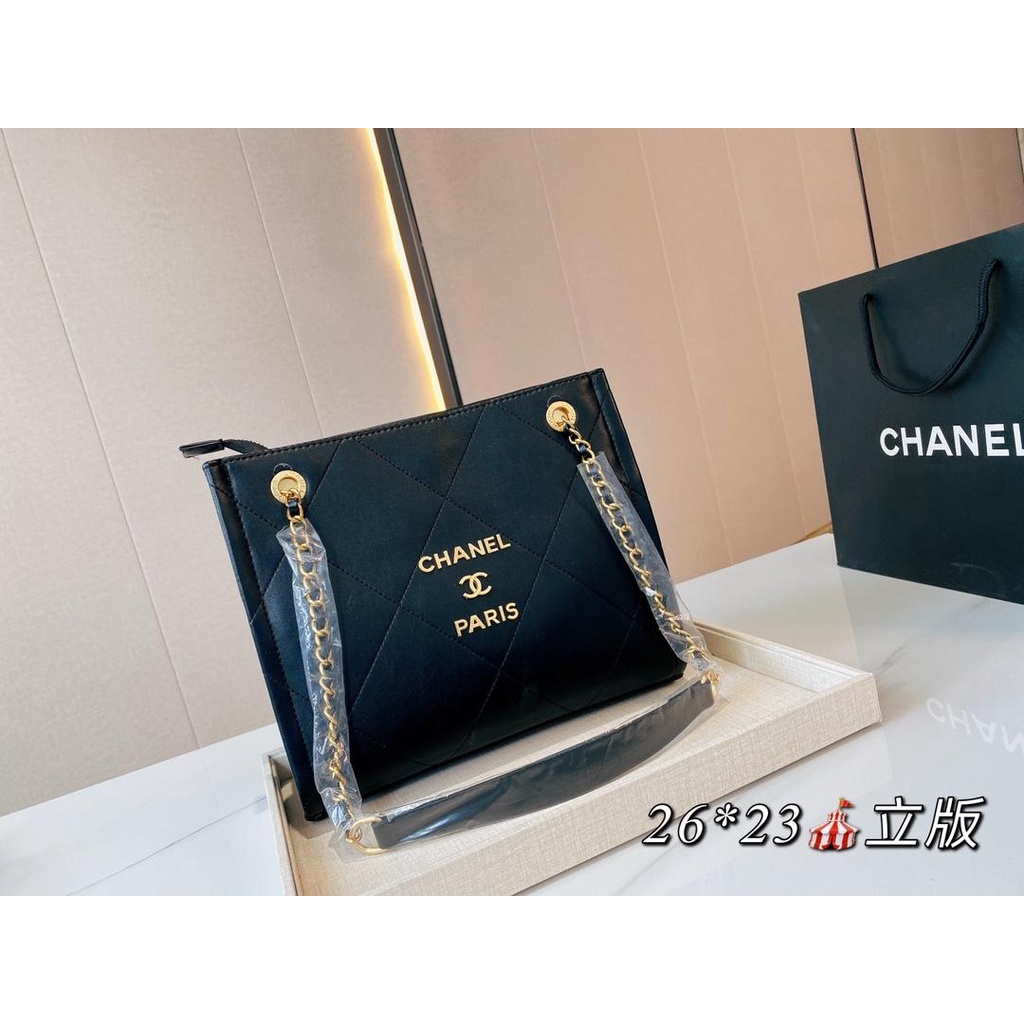 2021 new CHANEL TOTE BAG LOGO Atmospheric Trendy Shopping Bag # Chanel  Chanel, i