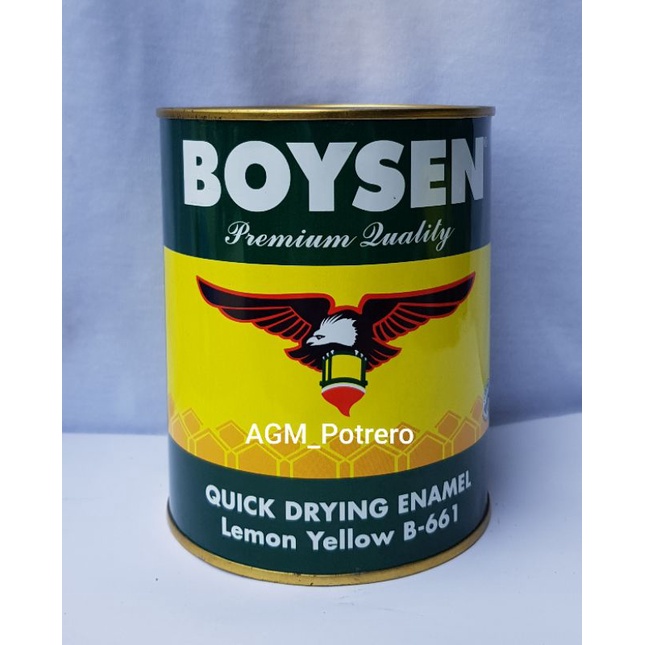 Boysen Quick Drying Enamel Lemon Yellow – Top-Most Hardware & Construction  Supplies