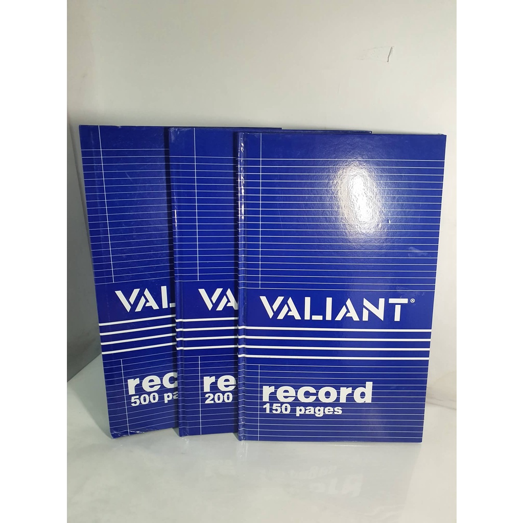 1pc Record Book VALIANT available in different pages Shopee Philippines
