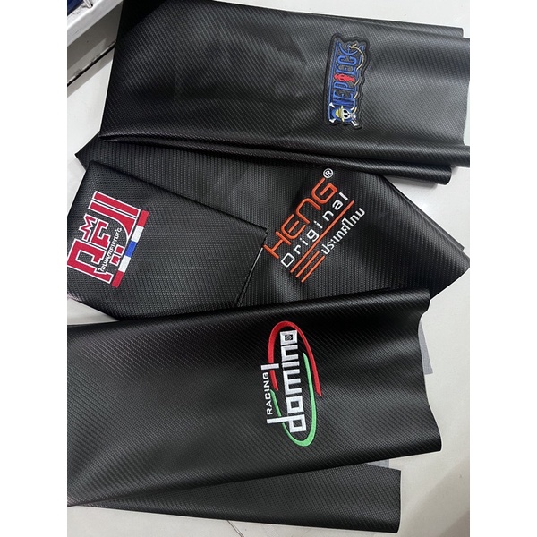 seat cover thai dry carbon embroided logo | Shopee Philippines