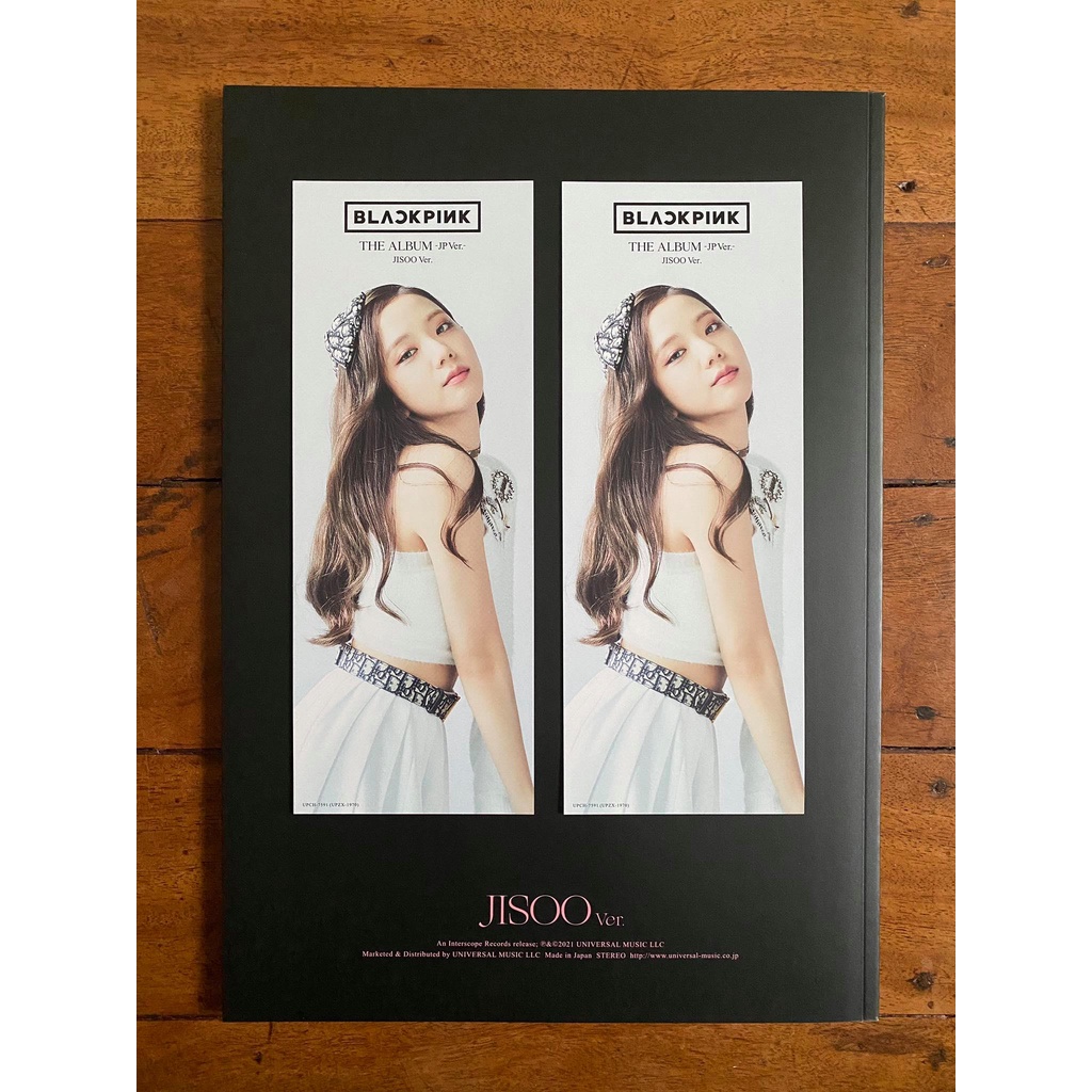 BLACKPINK JISOO ジス THE ALBUM JP 公式 トレカ