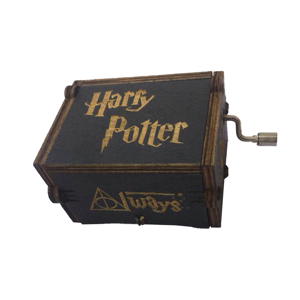 Classic Harry Potter Music Box Creative HandCranked Wooden Music Box
