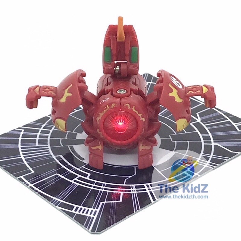 Bakugan Bakubolt Pyrus Lumitroid With Light And Effect (rare) | Shopee ...